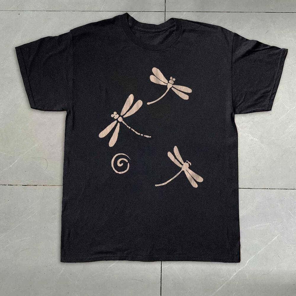 Style Dragonfly Black T-Shirt